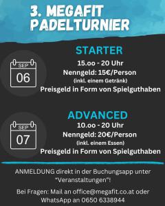 3. Megafit Padelturnier